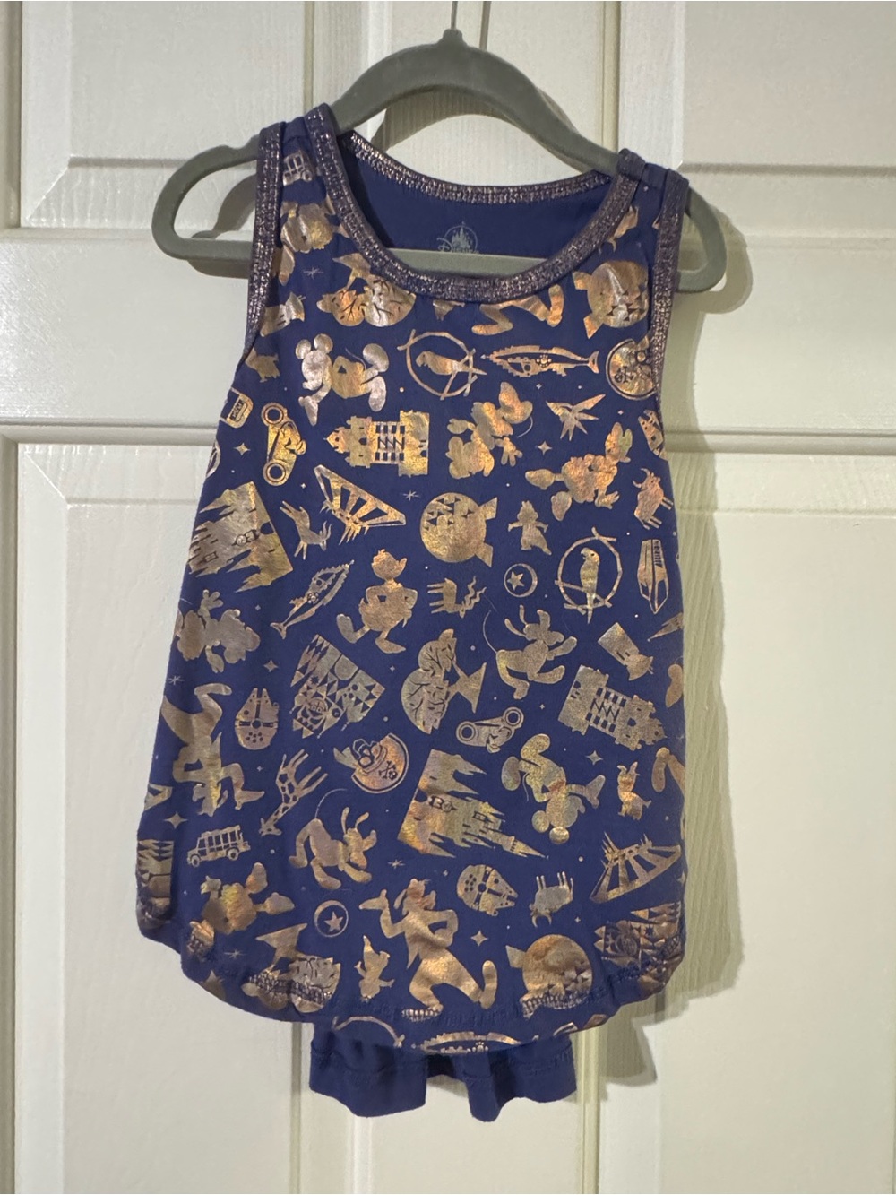 Limited Edition Disney 50th Anniversary Girl’s Tank Top Size 5/6